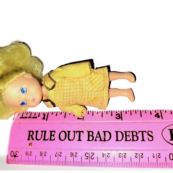 4" Vintage 1988 Kenner Wish World Kids Doll from Dream Queen Mirror - Picture 6 of 7